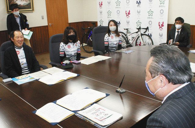 自転車女子チーム 日本パラ連と協定 裾野市 中日新聞しずおかweb