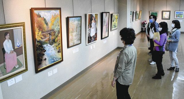 八美会」が50周年記念展 近江八幡市文化会館：中日新聞Web