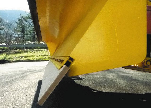 スノープラウ 来年シーズン用に