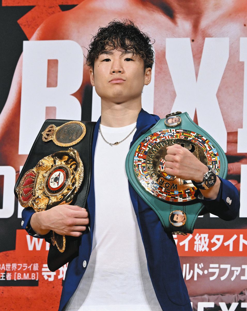 寺地拳四朗、まだ「フライ級で」 米合宿で進化「圧勝したい」 7・30