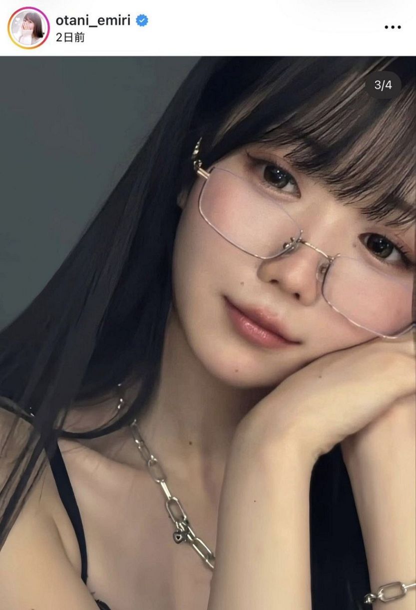 実際の投稿】大谷映美里、かわいいイメージから激変「色っぽすぎる