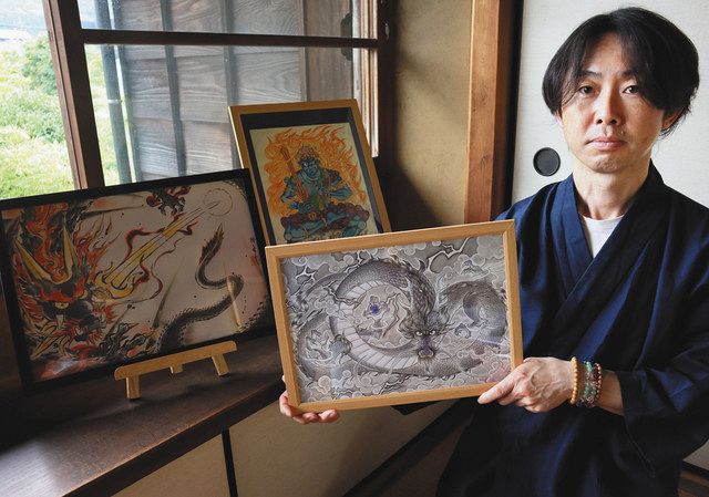 紀州日記＞ 水墨画描く尾鷲の坂本康人さん：中日新聞Web
