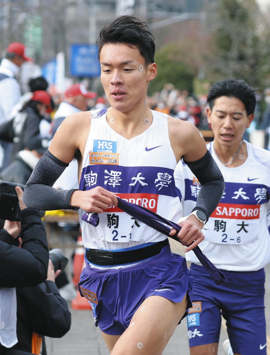 駒大「ゲームチェンジャー」佐藤圭汰、7区会心の走りで青学大と