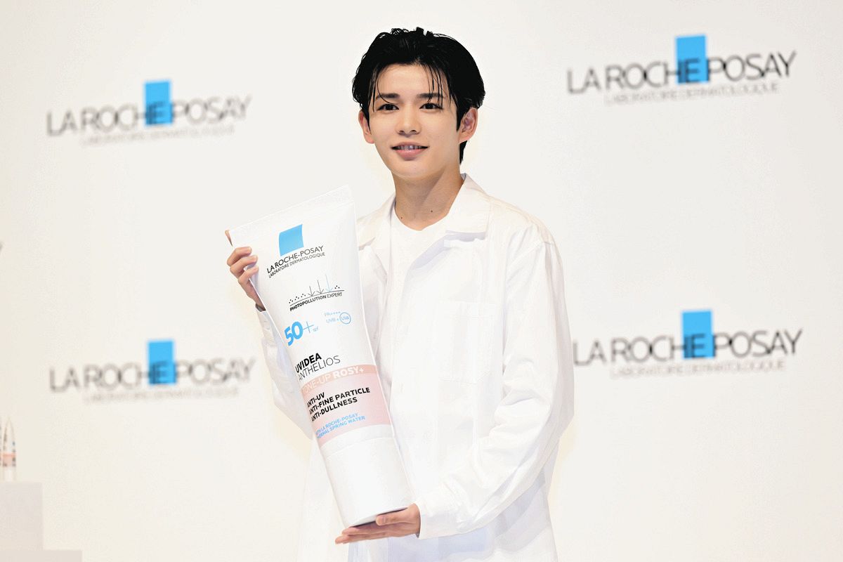 なにわ男子」長尾謙杜 仕上げた“生ツヤ肌”に「たくさん写真撮って