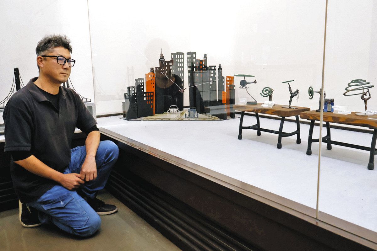 溶接技術生きるメタルアート 岐阜・神戸の傍島さん初個展：中日新聞Web