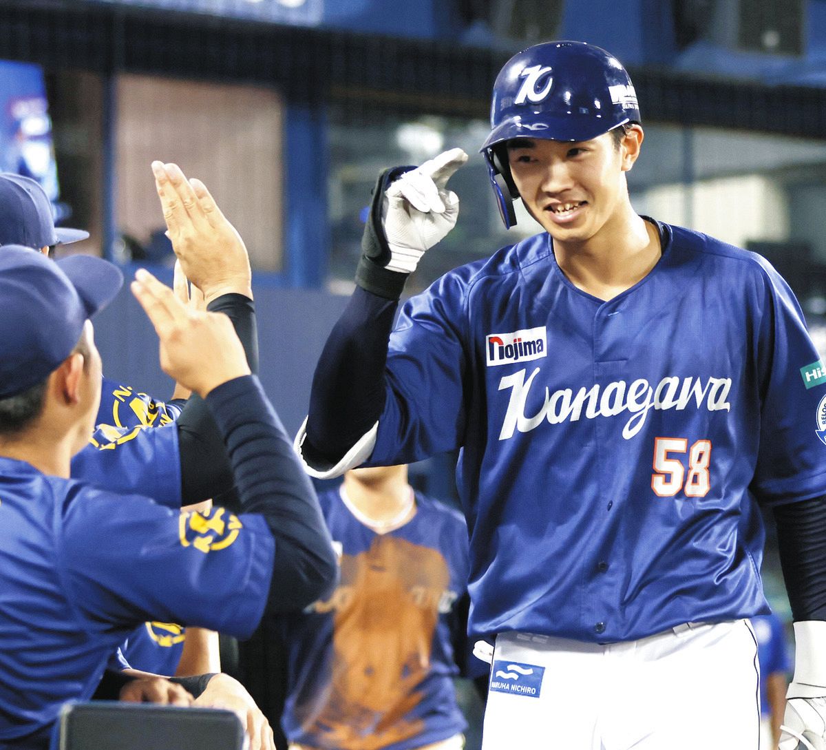 大分出身のDeNA・梶原昂希、1号同点2ランを含む3安打