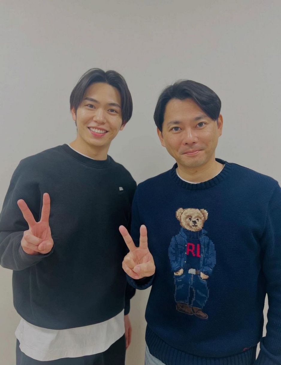 ◇今井翼、「滅多に見れない」影山拓也とのツーショット【実際の投稿