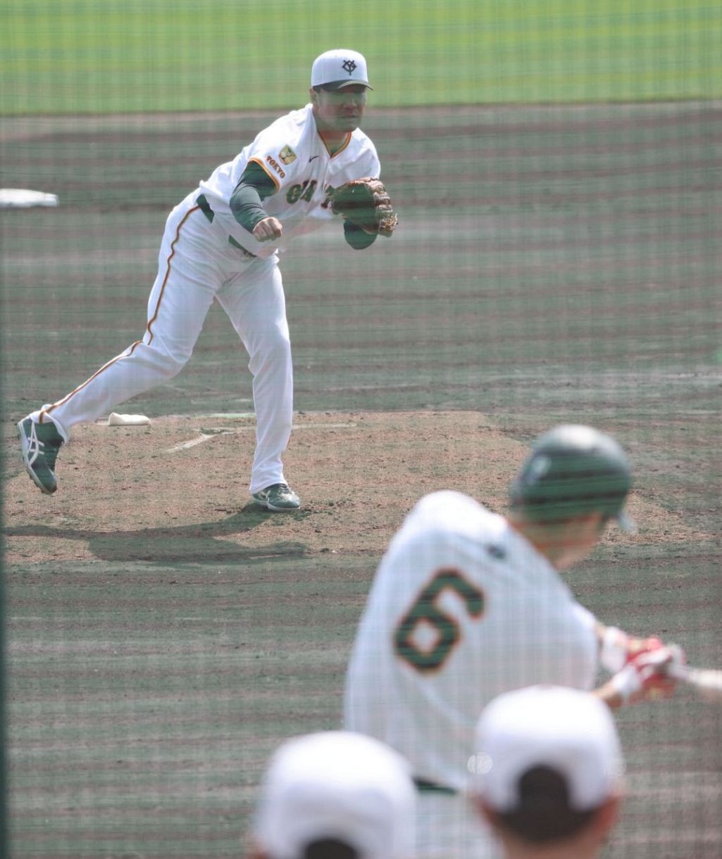 巨人】田中将大が移籍後初めて実戦形式に登板、打者8人で2安打1
