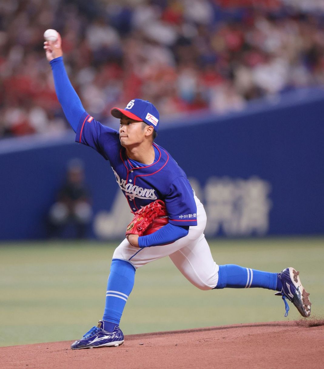 根尾昂、初回無失点の滑り出し 先頭打者に四球も後続抑える MAX149キロ