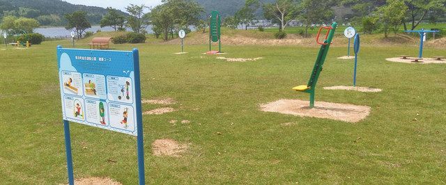 美浜に ふわふわドーム のびのび ぴょんぴょん 健康運動器具も整備 日刊県民福井web 美浜に ふわふわドーム のびのび ぴょんぴょん 健康運動器具も整備 日刊県民福井web