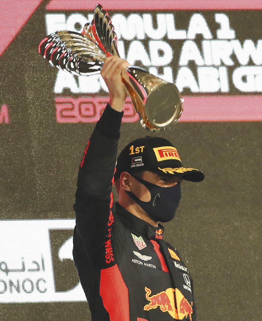 写真 動画ハイライト レッドブル ホンダのフェルスタッペンがv締め F1最終戦アブダビgp決勝 中日スポーツ 東京中日スポーツ