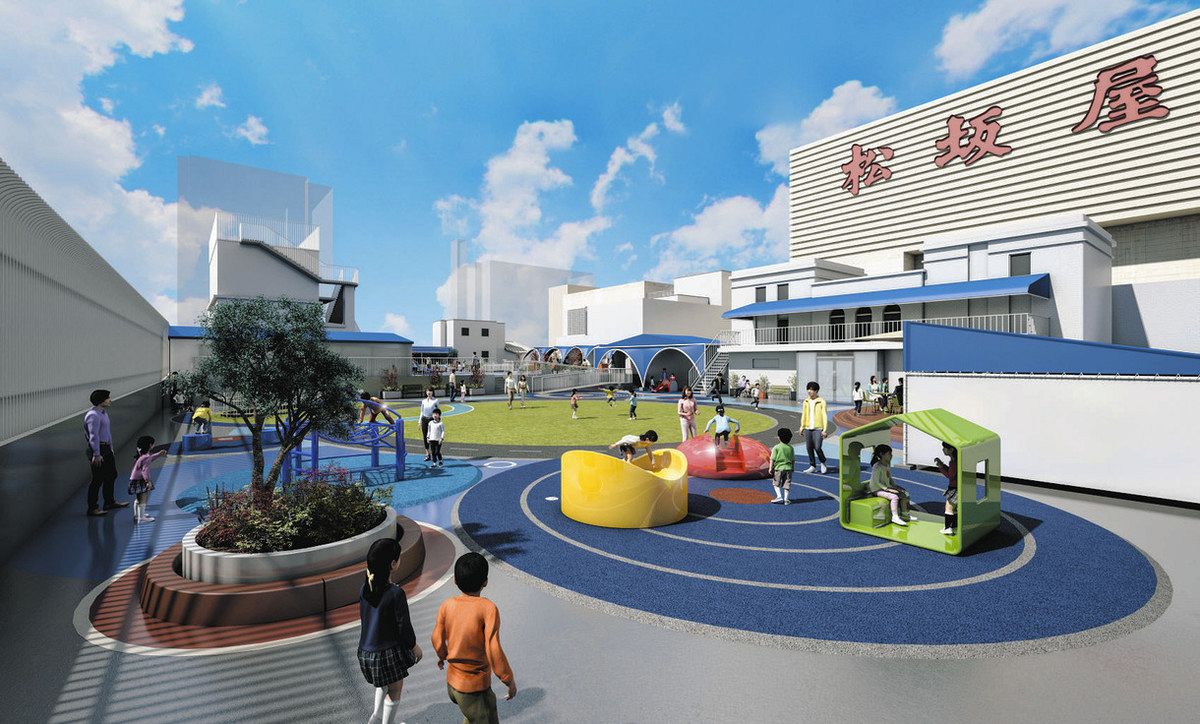 松坂屋名古屋店の屋上遊園3月2日リニューアルオープン レトロも新型も