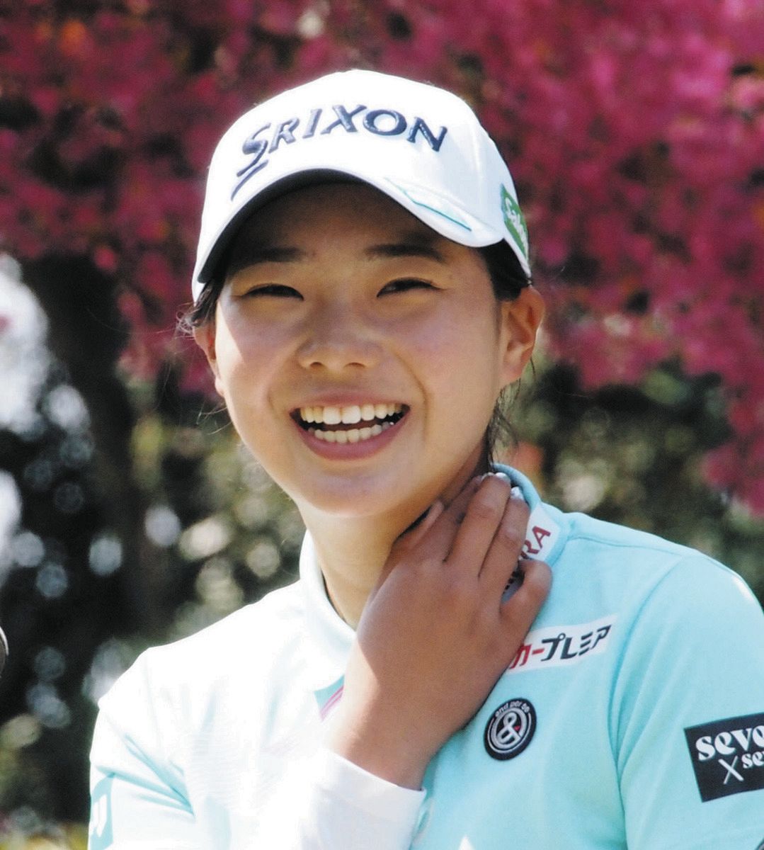 女子ゴルフ】菅楓華、35位から一気に首位タイ「気合と根性で