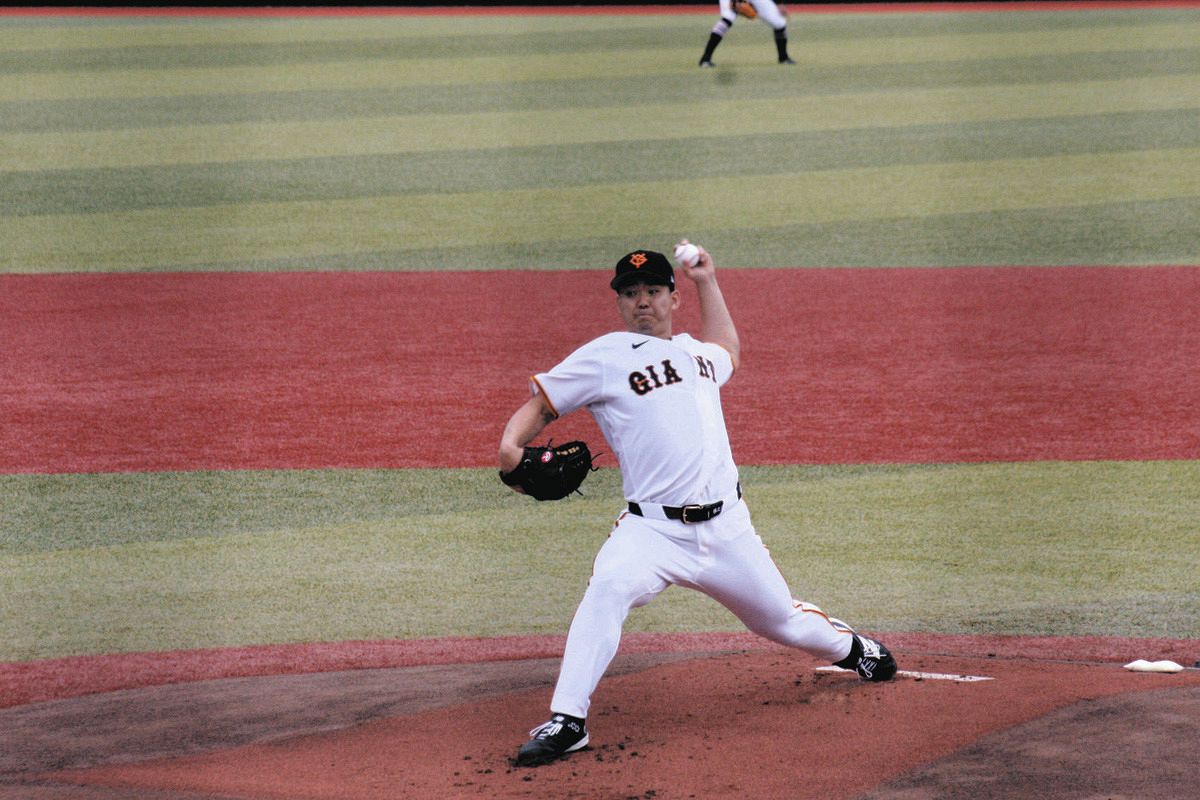 巨人・小笠原慎之介、ファーム・リーグで移籍後初先発 日本での先発は