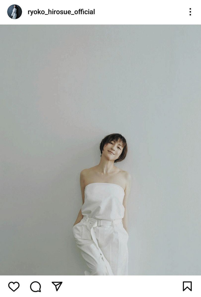 ◇広末涼子、露出度高めの白コーデ【写真】：中日スポーツ・東京中日