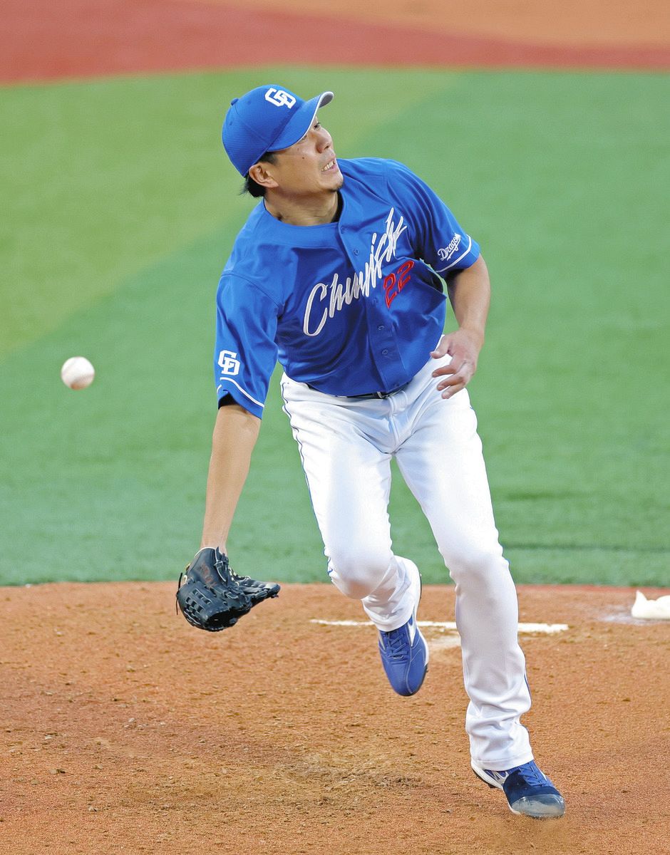 中日】大野雄大、7イニング1失点と好投も報われず 竜投4戦連続QS