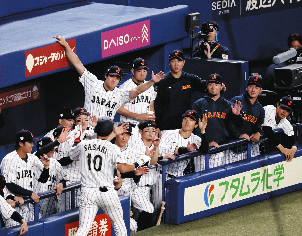 お助け侍・佐々木泰が”プロ1号” サポートメンバーが壮行試合で一発 