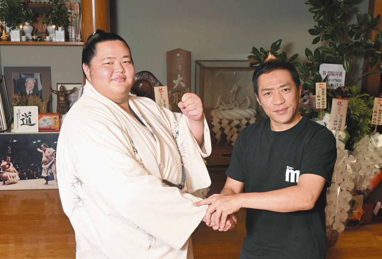 琴ノ若は相撲界の大谷翔平！ 祖父の押しに父の四つ…土俵際の強さ加えて”三刀流”!?【はなわの相撲ヲタク対談】：中日スポーツ・東京中日スポーツ
