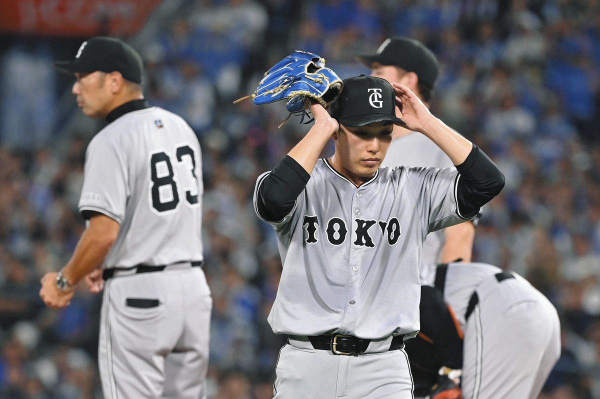 巨人先発・赤星優志、右肩痛でわずか12球、1回途中無死満塁で降板…再