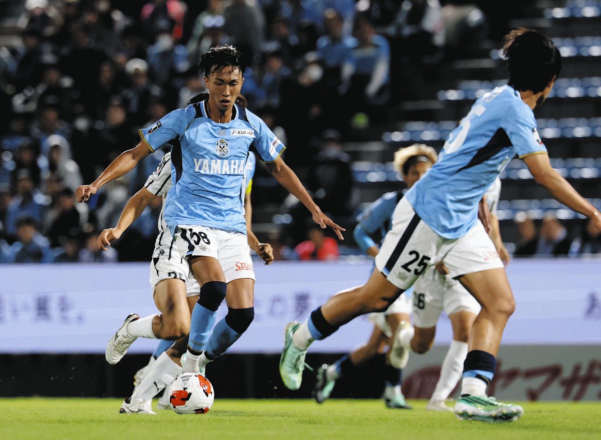 ジュビロ磐田完敗、4回戦に進めず ルヴァン杯、J1川崎に0―4：中日