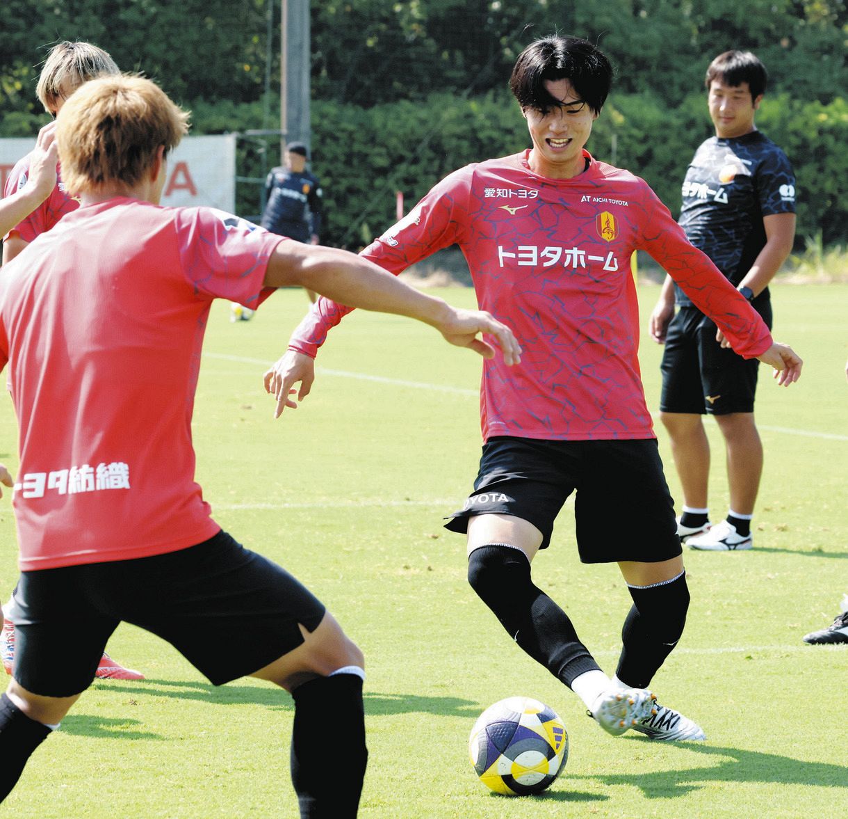 名古屋グランパス　練習試合ユニフォーム　藤井陽也 名古屋グランパス 練習試合ユニフォーム 藤井陽也 名古屋