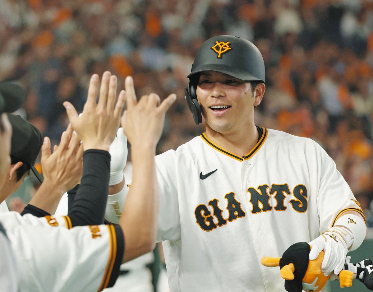 先制3ランの巨人・大城卓三、前日、阿部監督が課題に挙げた