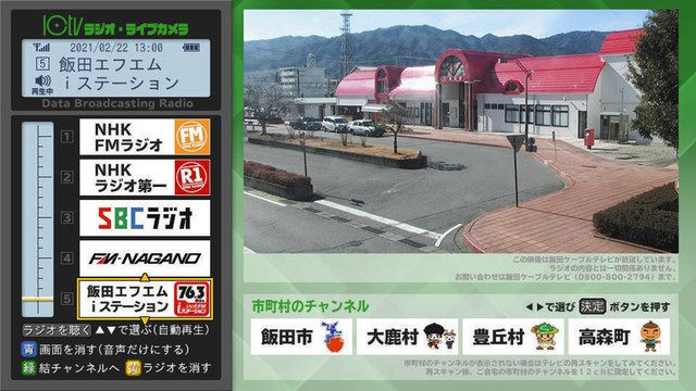 県内１０９カ所のライブ映像を放送 飯田ケーブルテレビ 中日新聞web