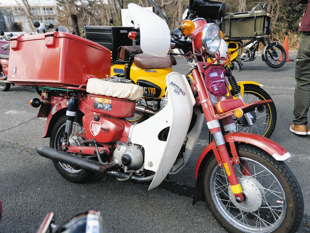 見渡す限りのスーパーカブ250台 集結した「カブ主」が話すこだわりや 見渡す限りのスーパーカブ250台 集結した「カブ主」が話すこだわりや