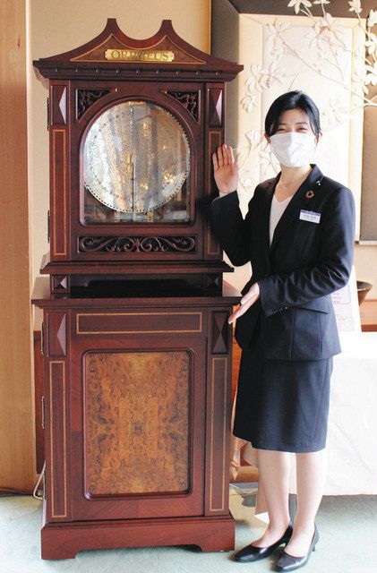 旅館で大型オルゴールの生演奏 松本の「美ケ原温泉 翔峰」：中日新聞Web