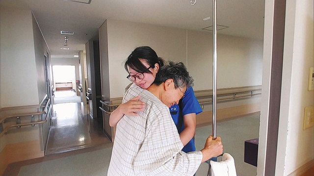 名古屋入管に収容された外国人と面会を続ける日本人女性を通じて、入管行政の問題点を訴えたメ〜テレの「面会報告」（提供元＝メ～テレ） 