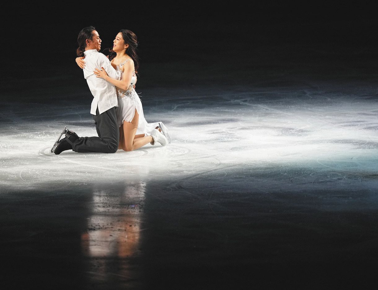 五輪を逃した高橋大輔＆村元哉中“かなだい”組、抱擁ポーズで最後