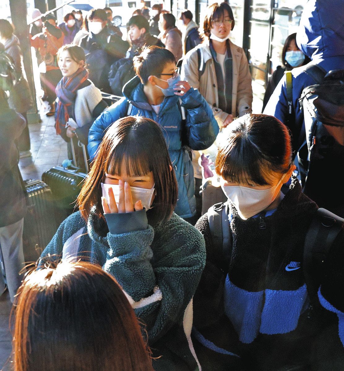親元離れ130キロ南へ集団避難 「楽しみと不安が半分ずつ」中学生たちの