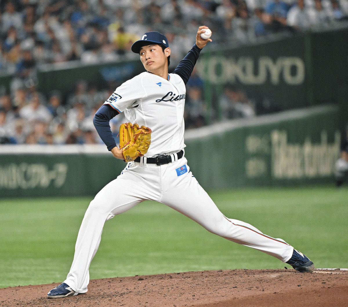 西武ライオンズ 羽田慎之介 選手 実使用 支給 スパイク SSK 直筆サイン 西武・羽田慎之介、日本人左腕1軍公式戦最速の160キロ！ 「伝説に