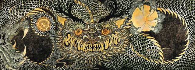 開幕特集】日本画展「秋野不矩・金子富之が描く アジアの神々」：中日