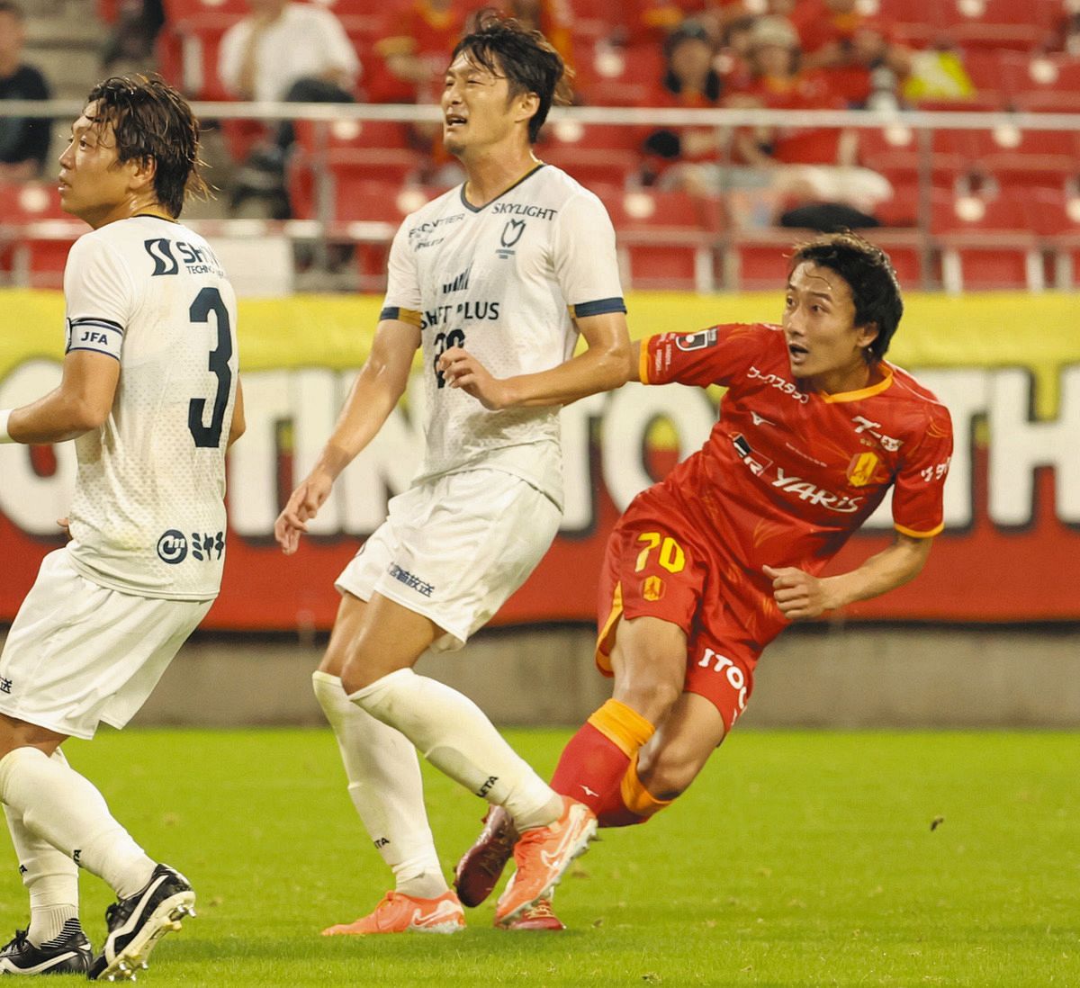 名古屋グランパス3発快勝、新加入DF原輝綺が黒子役全う 真骨頂は後半34