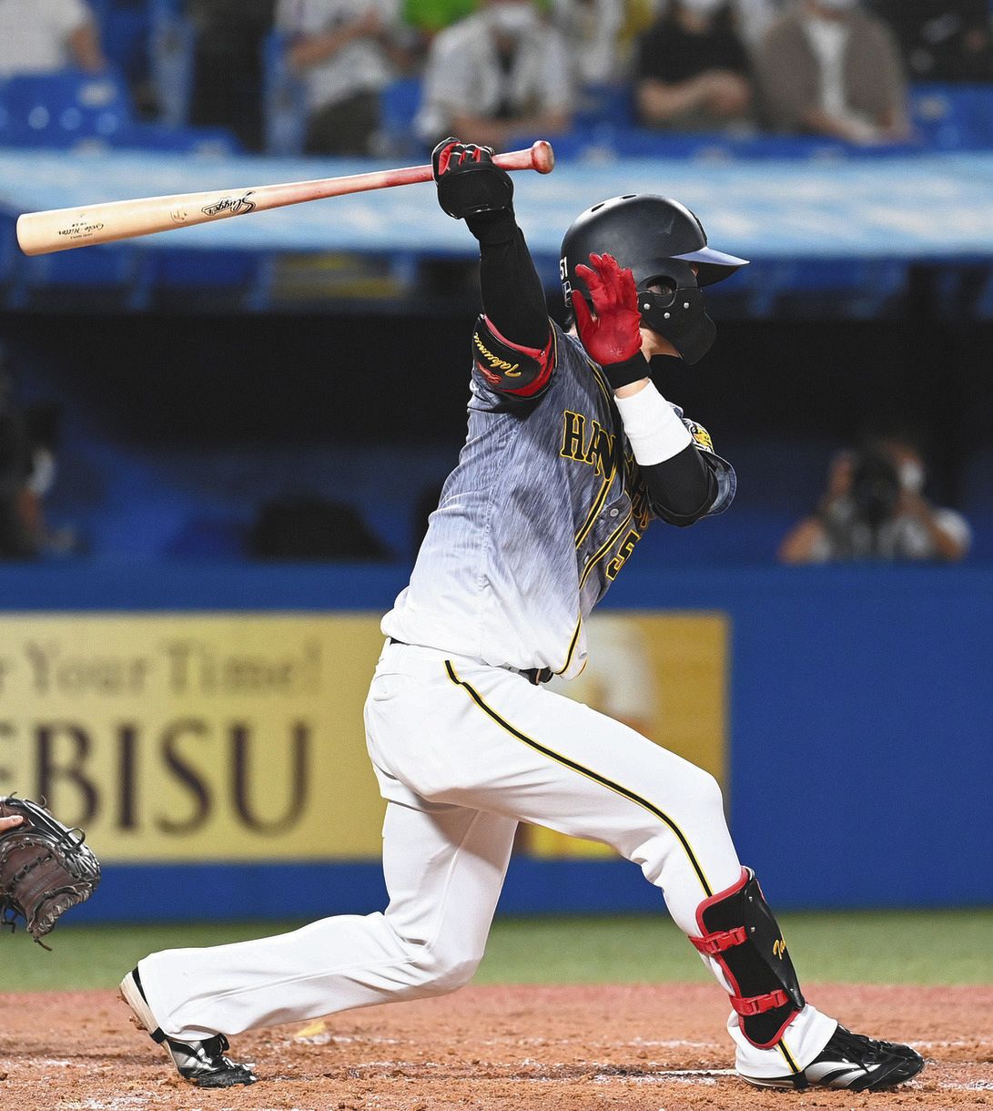 阪神 出なかったあと1本 17残塁で頂上決戦負け越し 唯一タイムリーの中野 勝たなきゃ意味がない 中日スポーツ 東京中日スポーツ