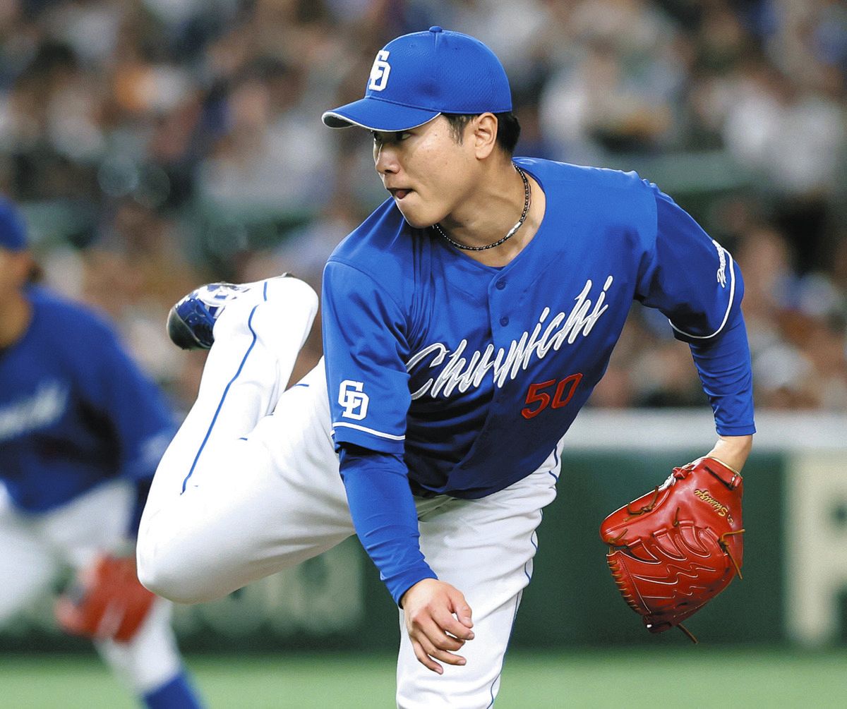 中日・清水達也、1イニング無失点 ピンチ招くも2者連続三振で