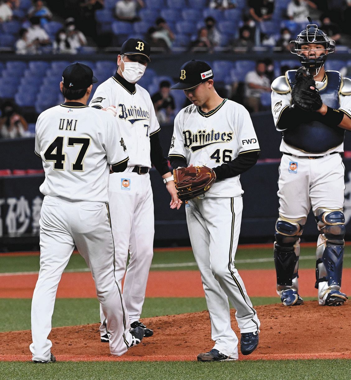 オリックスバファローズ Buffaloes スタジアムジャンパー M