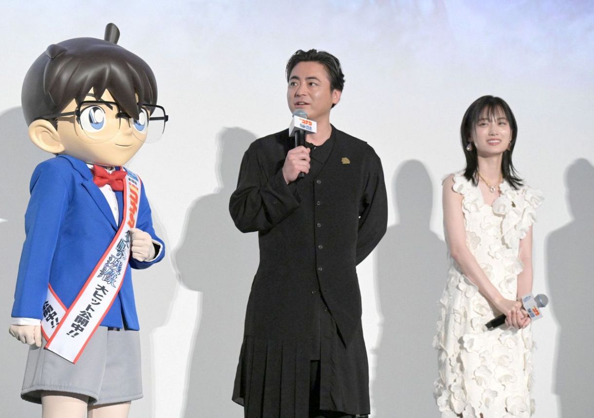 劇場版コナン、前作超え初日の興収10.5億円スタート シリーズ最高上回る勢い：中日スポーツ・東京中日スポーツ