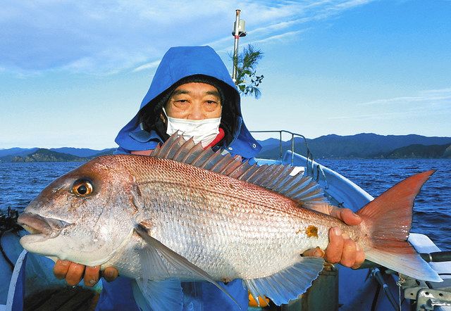 大マダイで開運 三重・阿曽浦沖：中日スポーツ・東京中日スポーツ