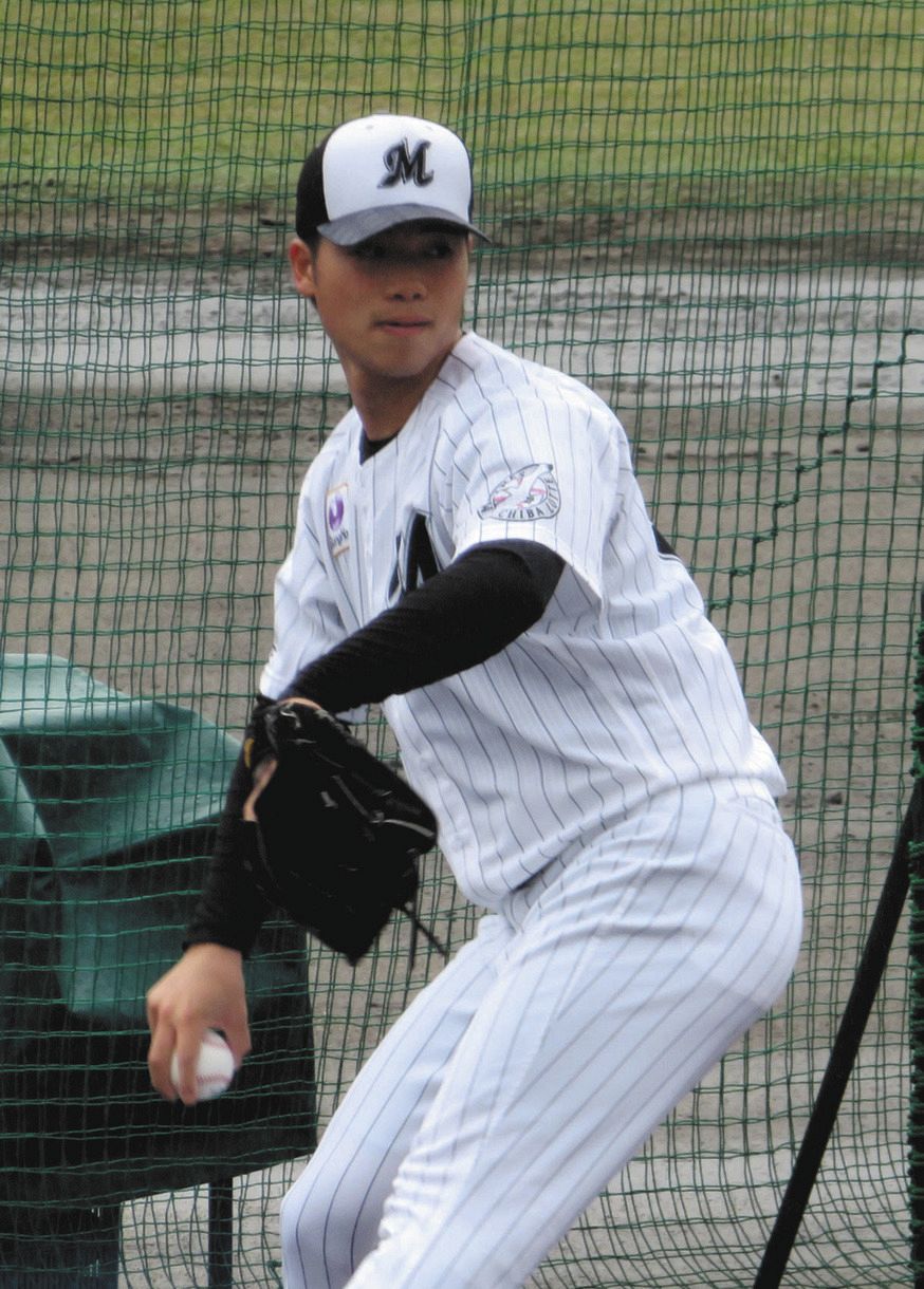 【ロッテ】昨季イースタン最多勝・森遼大朗がフリー打撃登板 キャンプ1軍抜てきされた期待の右腕:中日スポーツ・東京中日スポーツ