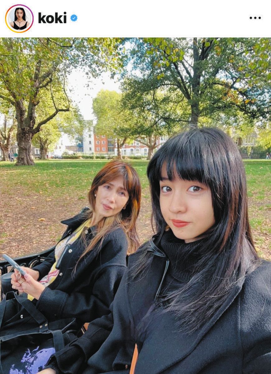 ◇Koki，工藤静香ママのバースデーを祝福 【写真】：中日スポーツ