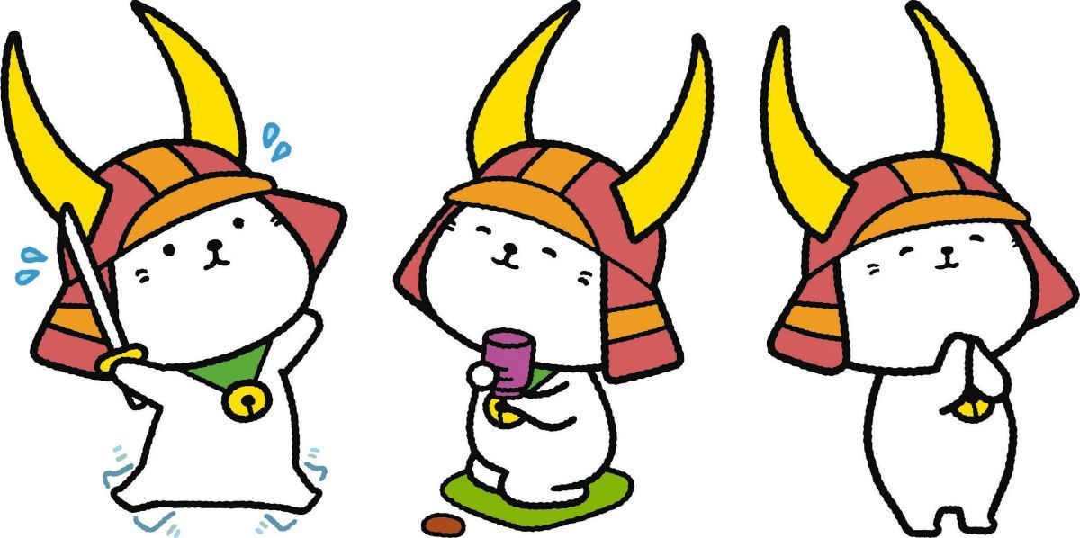 ひこにゃん「新顔」イラスト16点公開、「いいのすけ」も追加：中日新聞Web