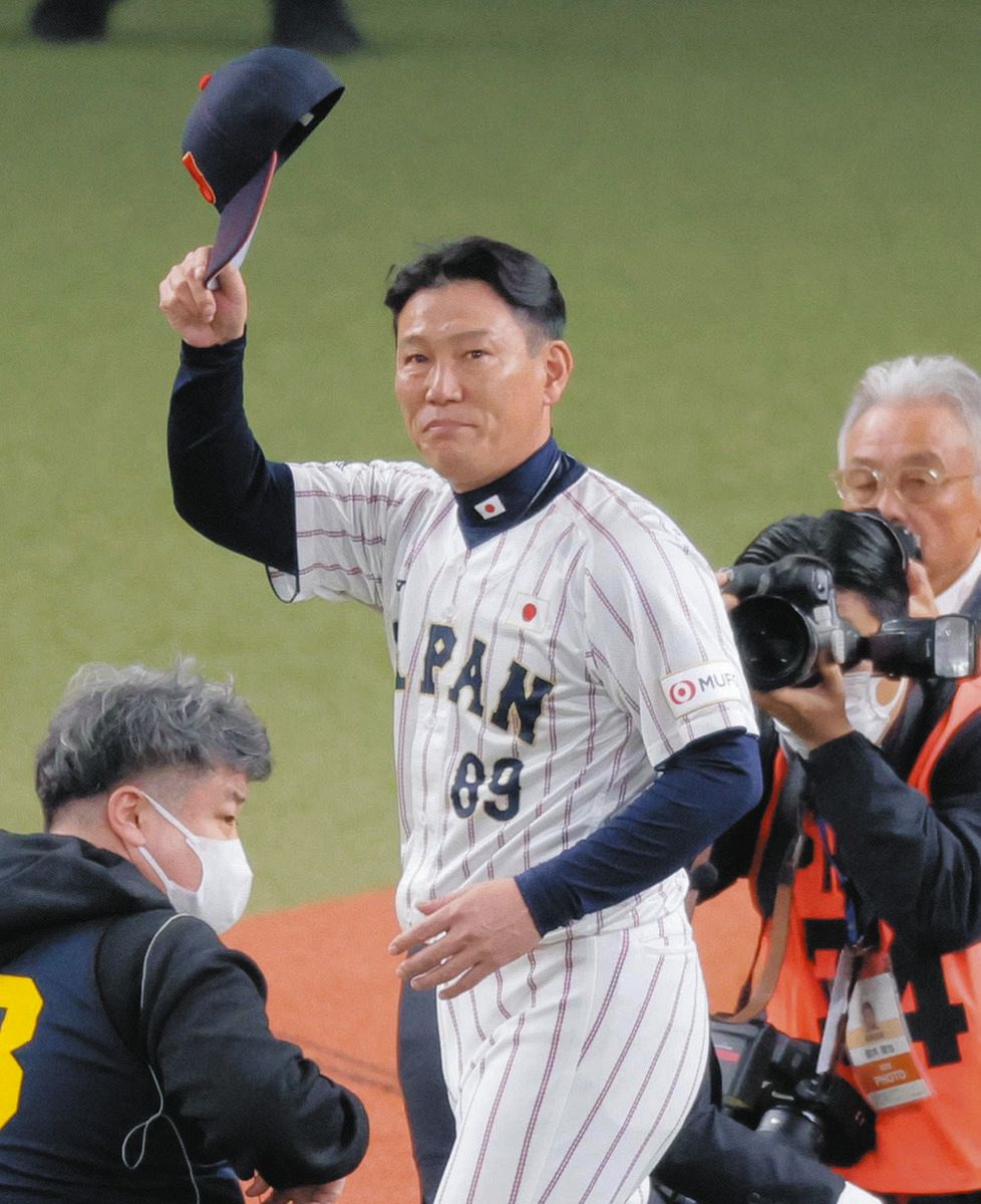 サムライジャパン監督元中日ドラゴンズ イバタ選手 1000本安打達成記念