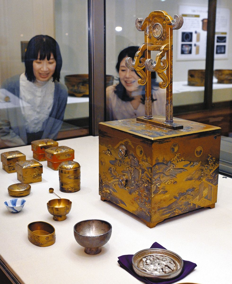 江戸期の嫁入り道具、国宝の70件が10年ぶり一堂に 名古屋・徳川美術館