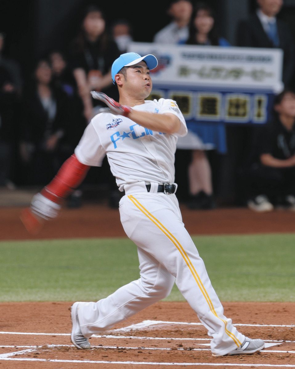 ホームランダービー】ソフトバンク・近藤健介、昨年覇者の巨人・岡本下