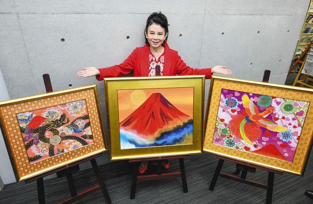 見る人元気に」 あいはら友子さん津で絵画展：中日新聞Web