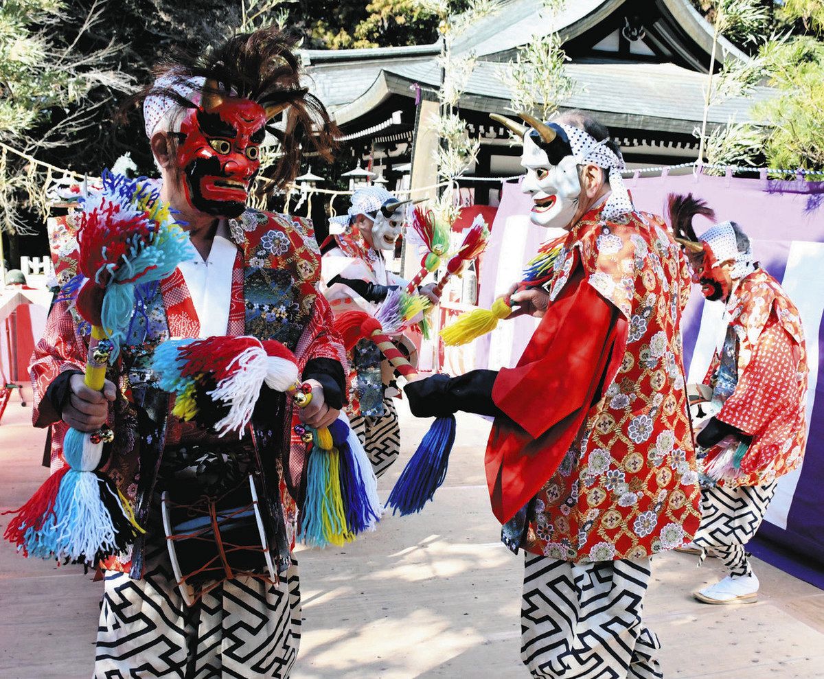 鬼は外、福は内 県内各地で節分祭：中日新聞Web