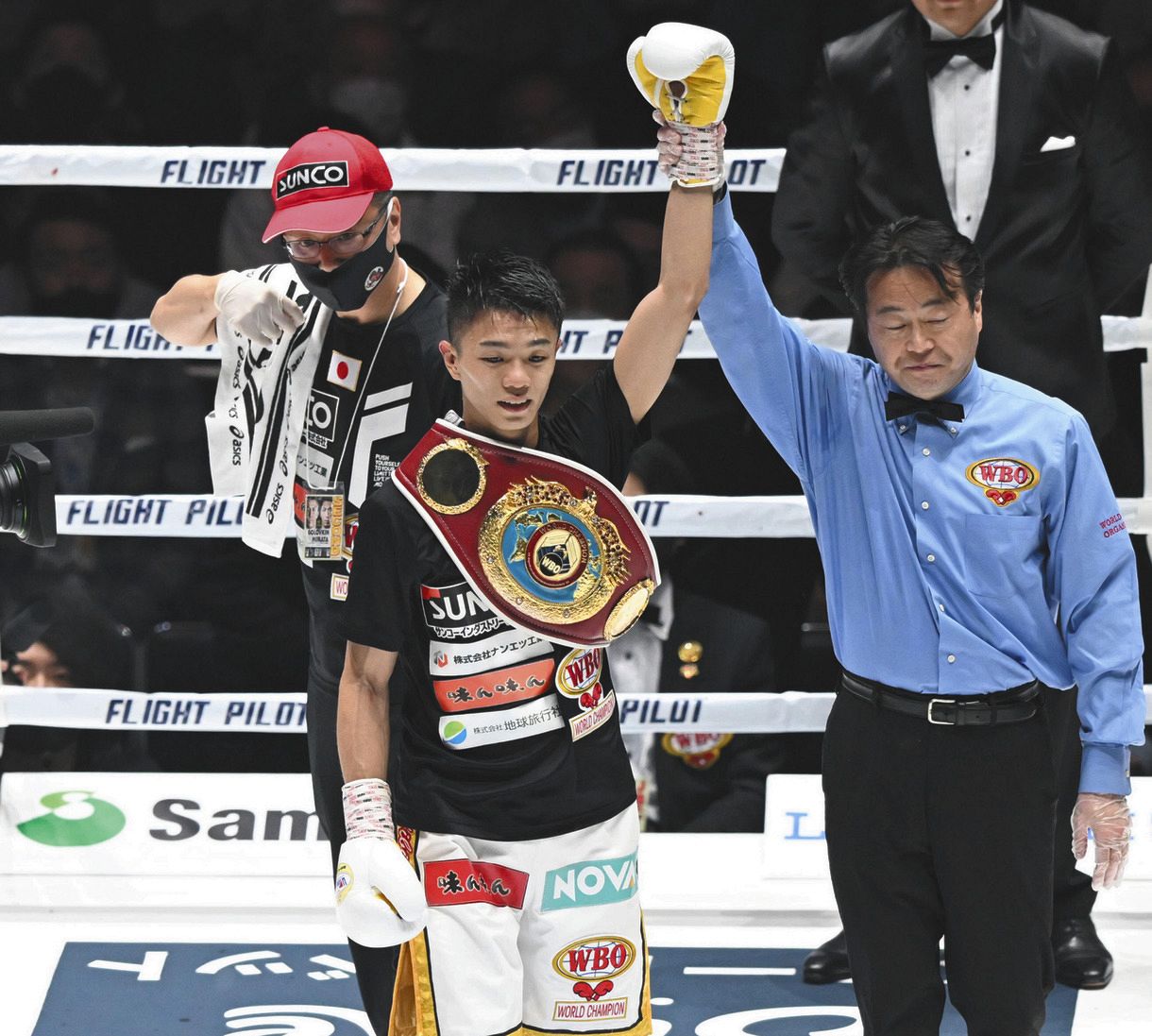 中谷潤人｢効いたパンチなかった｣まさに”無傷”の23連勝、2度目防衛を