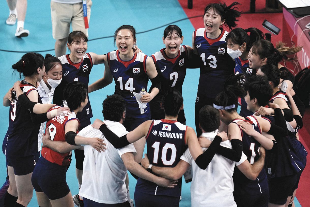 韓国がフルセットで日本破り8強 東京五輪バレーボール女子 中日スポーツ 東京中日スポーツ